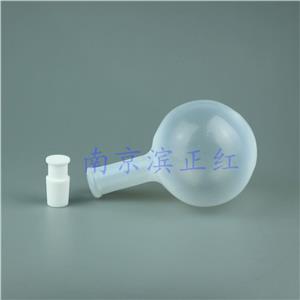 PFA圆底烧瓶500ml三颈耐酸碱PFA蒸馏烧瓶可定制5Lpfa烧瓶