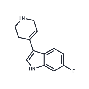 6-氟-3-(1,2,3,6-四氫吡啶-4-基)-1H-吲哚|T50028|TargetMol