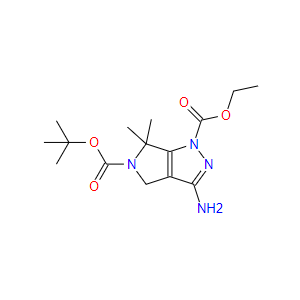 5-(叔丁基) 1-乙基 3-氨基-6,6-二甲基-4,6-二氫吡咯并[3,4-c]吡唑-1,5-二甲酸酯