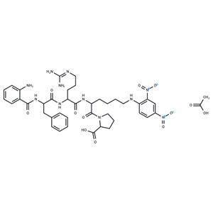 Abz-FR-K(Dnp)-P-OH 醋酸|TP1682L|TargetMol