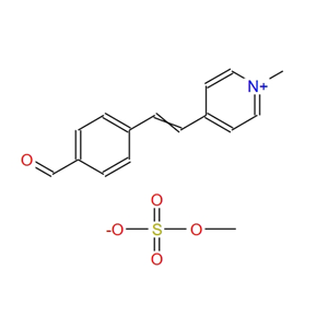 N-甲基-4-(对甲酰苯乙烯基)吡啶甲基硫酸盐