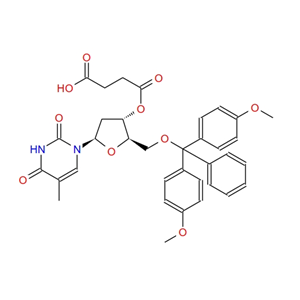 5-O-(4,4-二甲氧基三苯基甲基)-胸苷-3-o-丁二酸