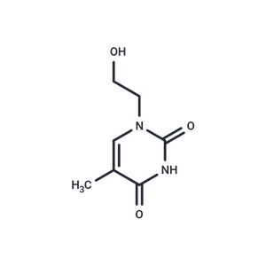 1-(2-羥基乙基)-5-甲基-1,2,3,4-四氫嘧啶-2,4-二酮|TN7153|TargetMol