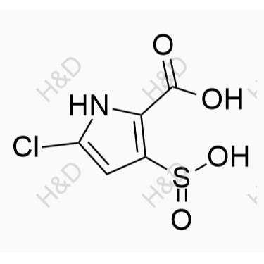 氯諾昔康雜質(zhì)4,5-chloro-3-sulfino-1H-pyrrole-2-carboxylic acid