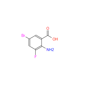 2-氨基-5-溴-3-氟苯甲酸,2-AMINO-5-BROMO-3-FLUOROBENZOIC ACID