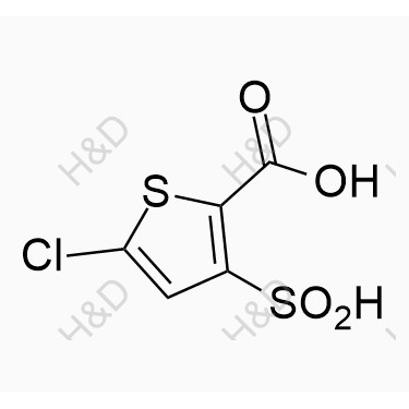 氯諾昔康雜質(zhì)5,5-chloro-3-sulfinothiophene-2-carboxylic acid