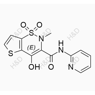 氯諾昔康雜質(zhì)6,4-hydroxy-2-methyl-N-(pyridin-2-yl)-2H-thieno[2,3-e][1,2]thiazine-3-carboxamide 1,1-dioxide