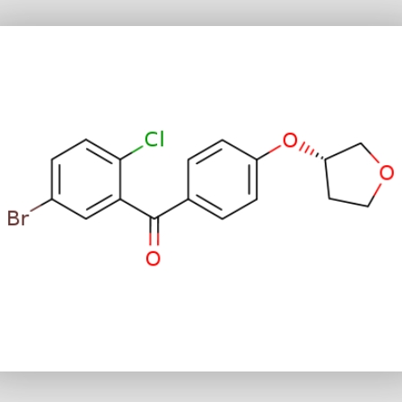 (5-溴-2-氯苯基)[4-[[(3S)-四氫-3-呋喃基]氧基]苯基]甲酮,(5-Bromo-2-chlorophenyl)[4-[[(3S)-tetrahydro-3-furanyl]oxy]phenyl]methanone