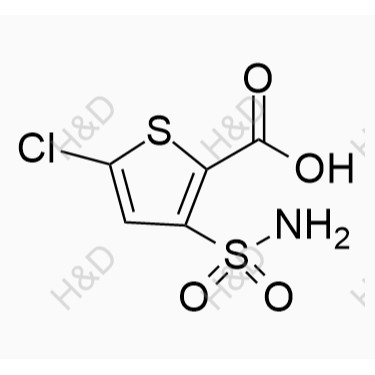 氯諾昔康雜質(zhì)10,5-chloro-3-sulfamoylthiophene-2-carboxylic acid