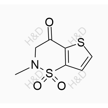 氯諾昔康雜質(zhì)22,2-methyl-2H-thieno[2,3-e][1,2]thiazin-4(3H)-one 1,1-dioxide