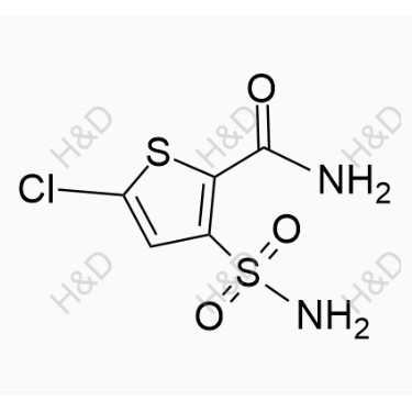 氯諾昔康雜質(zhì)23,5-chloro-3-sulfamoylthiophene-2-carboxamide