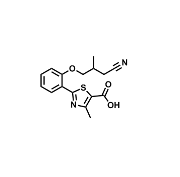 2-(3-氰基-4-異丁氧基)苯基-4-甲基-5-噻唑甲酸,2-(3-cyano-4-isobutoxy)phenyl-4-methyl-5-thiazolecarboxylic acid