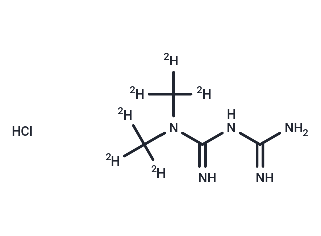 二甲雙胍-d6 鹽酸鹽,Metformin-d6 hydrochloride