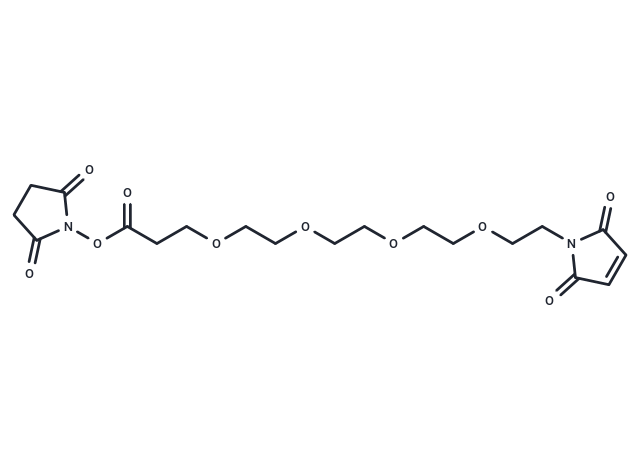 化合物 Mal-PEG4-NHS ester,Mal-PEG4-NHS ester