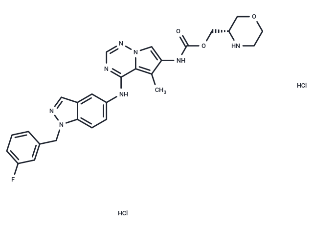 化合物 BMS-599626 2HCL(714971-09-2 Free base),BMS-599626 2HCL(714971-09-2 Free base)