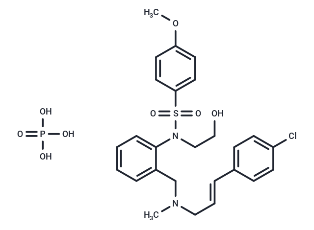 化合物 KN-93 Phosphate,KN-93 Phosphate