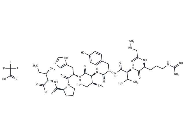 化合物[Sar1, Ile8]-Angiotensin II 3TFA,[Sar1, Ile8]-Angiotensin II 3TFA