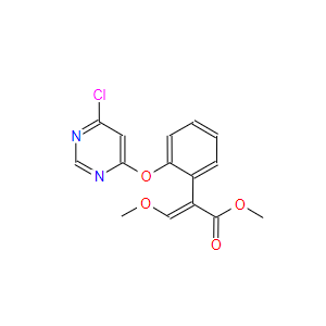 (E)-2-[2-(6-氯嘧啶-4-基氧)苯基]-3-甲氧基丙烯酸甲酯,Methyl (E)-2-[2-(6-chloropyrimidin-4-yloxy)phenyl]-3-methoxyacrylate