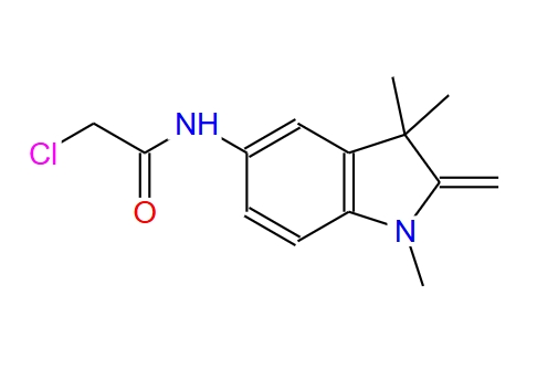 5-氯乙酰氨基-2-亞甲基-1,3,3-三甲基吲哚,5-Chloroacetamido-2-methylene-1,3,3-trimethylindoline