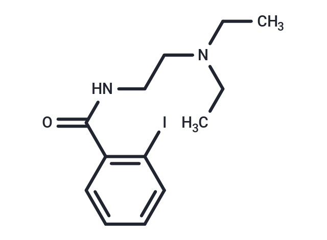 化合物 N-[2-(diethylamino)ethyl]-2-iodobenzamide,N-[2-(diethylamino)ethyl]-2-iodobenzamide