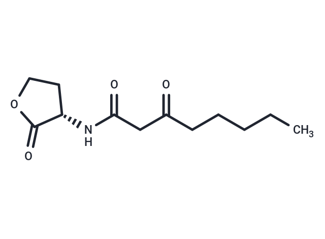 N-3-氧代-辛?；?L-高絲氨酸內(nèi)酯,N-3-Oxo-octanoyl-L-homoserine lactone