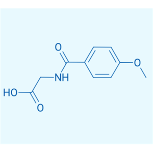 (4-甲氧基苯甲酰基氨基)-乙酸  13214-64-7