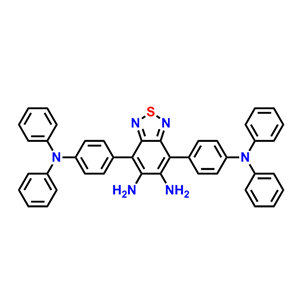 4,7-bis(4-(diphenylamino)phenyl)benzo[c][1,2,5]thiadiazole-5,6-diamine 1104196-54-4