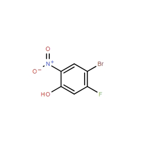 4-溴-5-氟-2-硝基苯酚