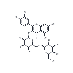 槲皮素-3-龍膽二糖苷,Quercetin 3-gentiobioside