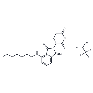 化合物Pomalidomide-C6-I TFA|T40008|TargetMol