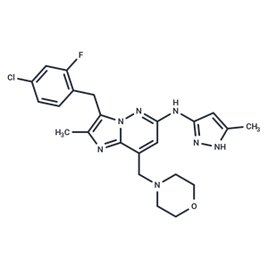 化合物 Gandotinib|T2638|TargetMol