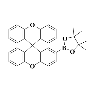 2-硼酸頻那醇酯-(9,9'-螺二[氧雜蒽]),2-(4,4,5,5-Tetramethyl-1,3,2-dioxaborolan-2-yl)-9,9′-spirobi[9H-xanthene]