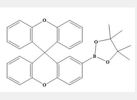 2-硼酸頻那醇酯-(9,9'-螺二[氧雜蒽]),9,9′-Spirobi[9H-xanthene], 2-(4,4,5,5-tetramethyl-1,3,2-dioxaborolan-2-yl)-