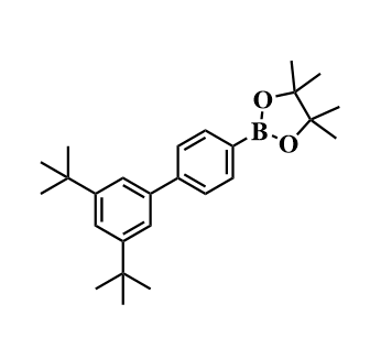 4-(3',5'-二叔丁基苯基)苯硼酸頻哪醇酯,2-[3′,5′-Bis(1,1-dimethylethyl)[1,1′-biphenyl]-4-yl]-4,4,5,5-tetramethyl-1,3,2-dioxaborolane