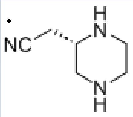 S-（+）-2-氰乙基哌嗪,S-(+)-2-(piperazin-2-yl)acetonitrile