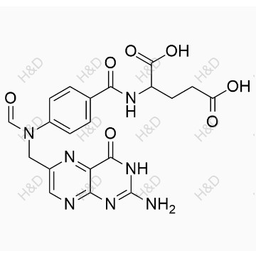 左亞葉酸鈣雜質(zhì)4,2-(4-(N-((2-amino-4-oxo-3,4-dihydropteridin-6-yl)methyl)formamido)benzamido)pentanedioic acid