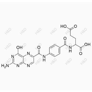 左亞葉酸鈣雜質(zhì)17,2-(4-(2-amino-4-hydroxypteridine-6-carboxamido)benzamido)pentanedioic acid