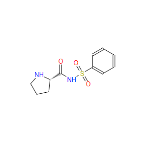 (S)-N-(苯磺?；?吡咯烷-2-甲酰胺,(2S)-N-(Phenylsulfonyl)-2-pyrrolidinecarboxamide