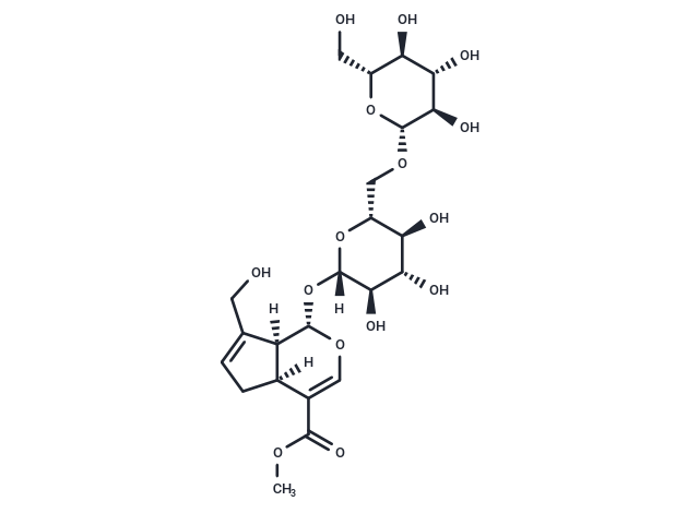 京尼平龍膽雙糖苷,Genipin 1-β-D-gentiobioside