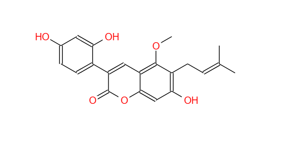 甘草香豆素,Glycycoumarin