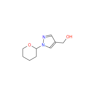 1-THP-吡唑-4-甲醇,(1-(TETRAHYDRO-2H-PYRAN-2-YL)-1H-PYRAZOL-4-YL)METHANOL