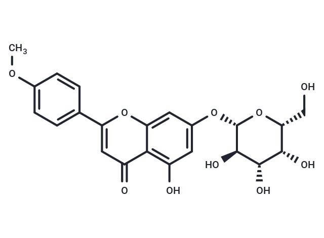 化合物TN7212,Acacetin-7-O-beta-D-galactopyranoside