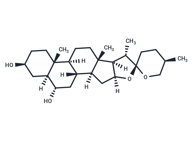 化合物chlorogenin,Chlorogenin