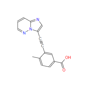 3-(2-咪唑[1,2-B]吡嗪-3-基乙炔基)-4-甲基苯甲酸,3-(2-(Imidazo[1,2-b]pyridazin-3-yl)ethynyl)-4-methylbenzoic acid