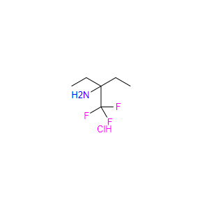 3-(三氟甲基)戊-3-胺鹽酸鹽,3-(trifluoromethyl)pentan-3-amine hydrochloride