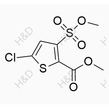 氯諾昔康雜質(zhì)44,methyl 5-chloro-3-(methoxysulfonyl)thiophene-2-carboxylate