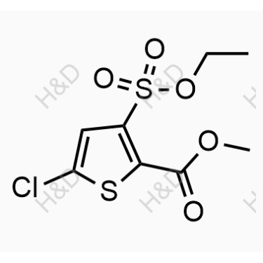 氯諾昔康雜質46,methyl 5-chloro-3-(ethoxysulfonyl)thiophene-2-carboxylate