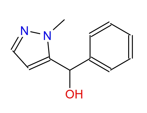 1H-吡唑-5-甲醇, 1-甲基-ALPHA-苯基-,1-Methyl-α-phenyl-1H-pyrazole-5-methanol