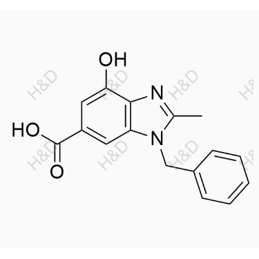 替戈拉生雜質(zhì)5,1-benzyl-4-hydroxy-2-methyl-1H-benzo[d]imidazole-6-carboxylic acid