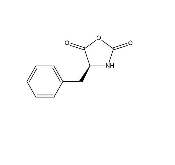 L-苯丙氨酸-N-羧基環(huán)內酸酐,(S)-(-)-4-BENZYLOXAZOLIDINE-2,5-DIONE